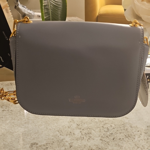 Valentino Garavani Chain Flap Bag - Aqua - Picture 2 of 5